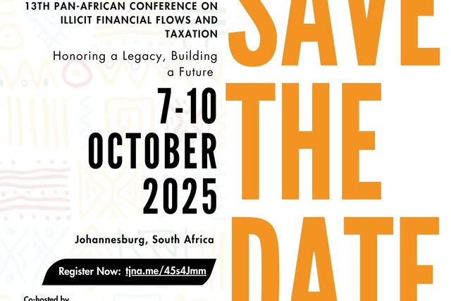 Pan-African Conference (PAC) on Illicit Financial Flows and Taxation 2025