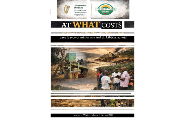 AT WHAT COST? Rivers of Gold and the Governance Crisis in Liberia's Artisanal Mining Sector