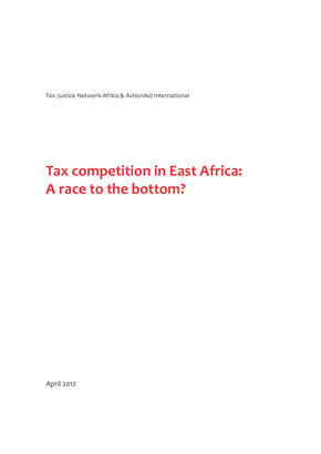 Tax competition in East Africa: A race to the bottom?