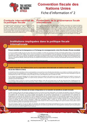 International Context of Tax Policy