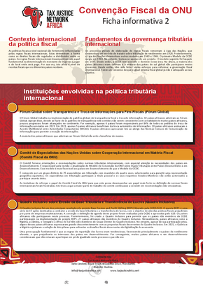 International Context of Tax Policy