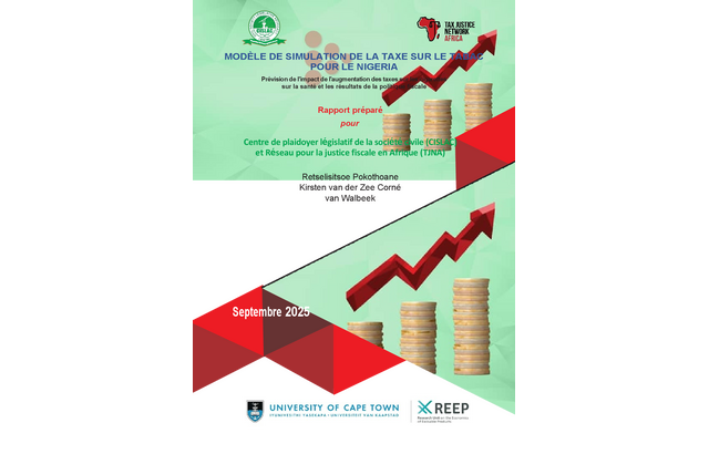 Tobacco Excise Tax Simulation Model for Nigeria: Forecasting the Impact of Increased Cigarette Excise Taxes on Public Health and Fiscal Outcomes